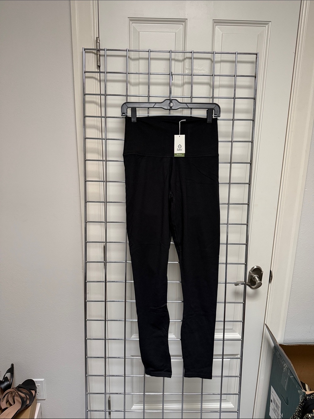 Seamless High-Waist Black Leggings